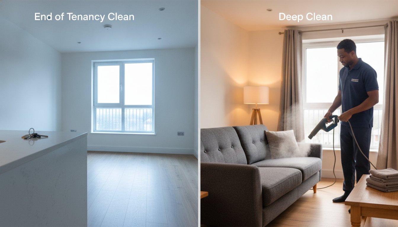 End of Tenancy Cleaning vs Deep Clean: Which Professional Service Do You Need?