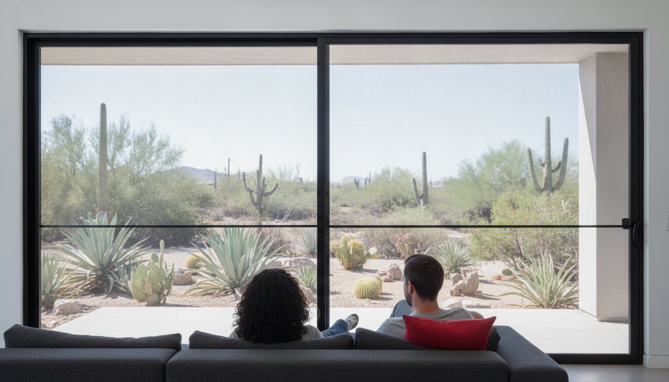 Energy Saving Security Screens Phoenix: The 2026 Homeowner’s Guide to Dual Protection