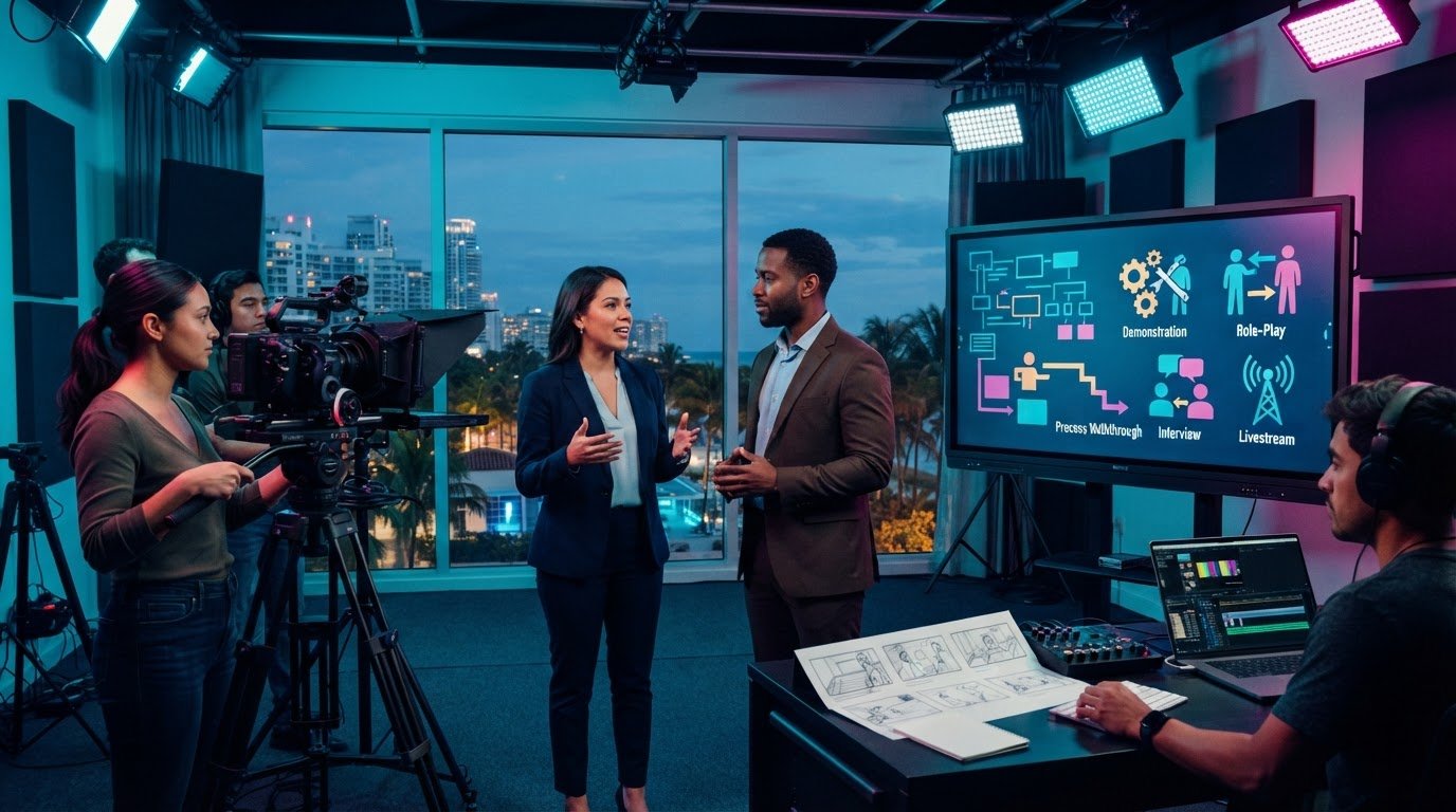 Engaging Training Video Ideas: 25 Formats That Help People Learn