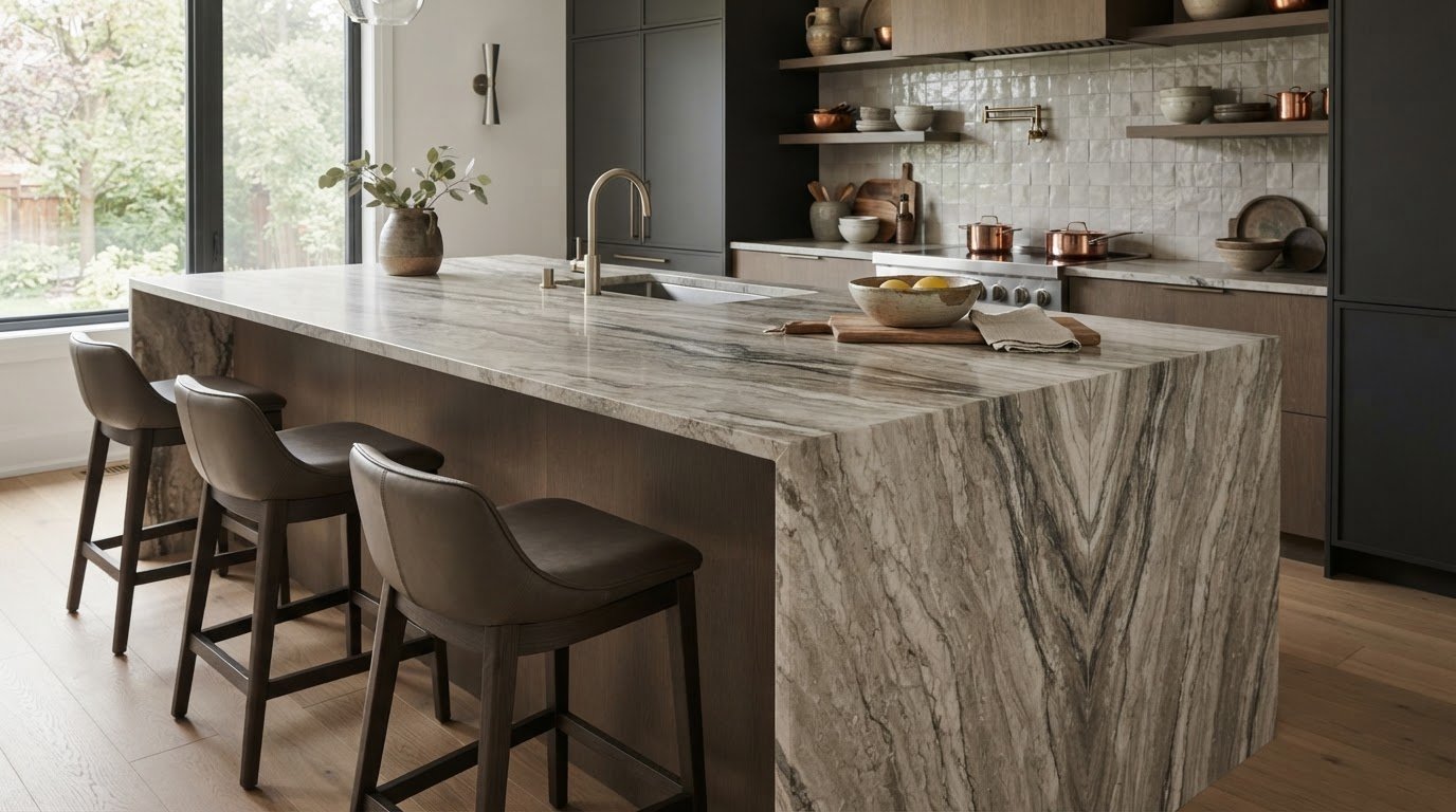 Engineered Quartz Looks Natural With Stone-Like Patterns