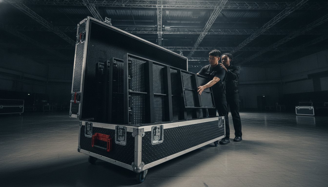 Engineering Custom Flight Cases for Video Walls: A Professional Protection Guide