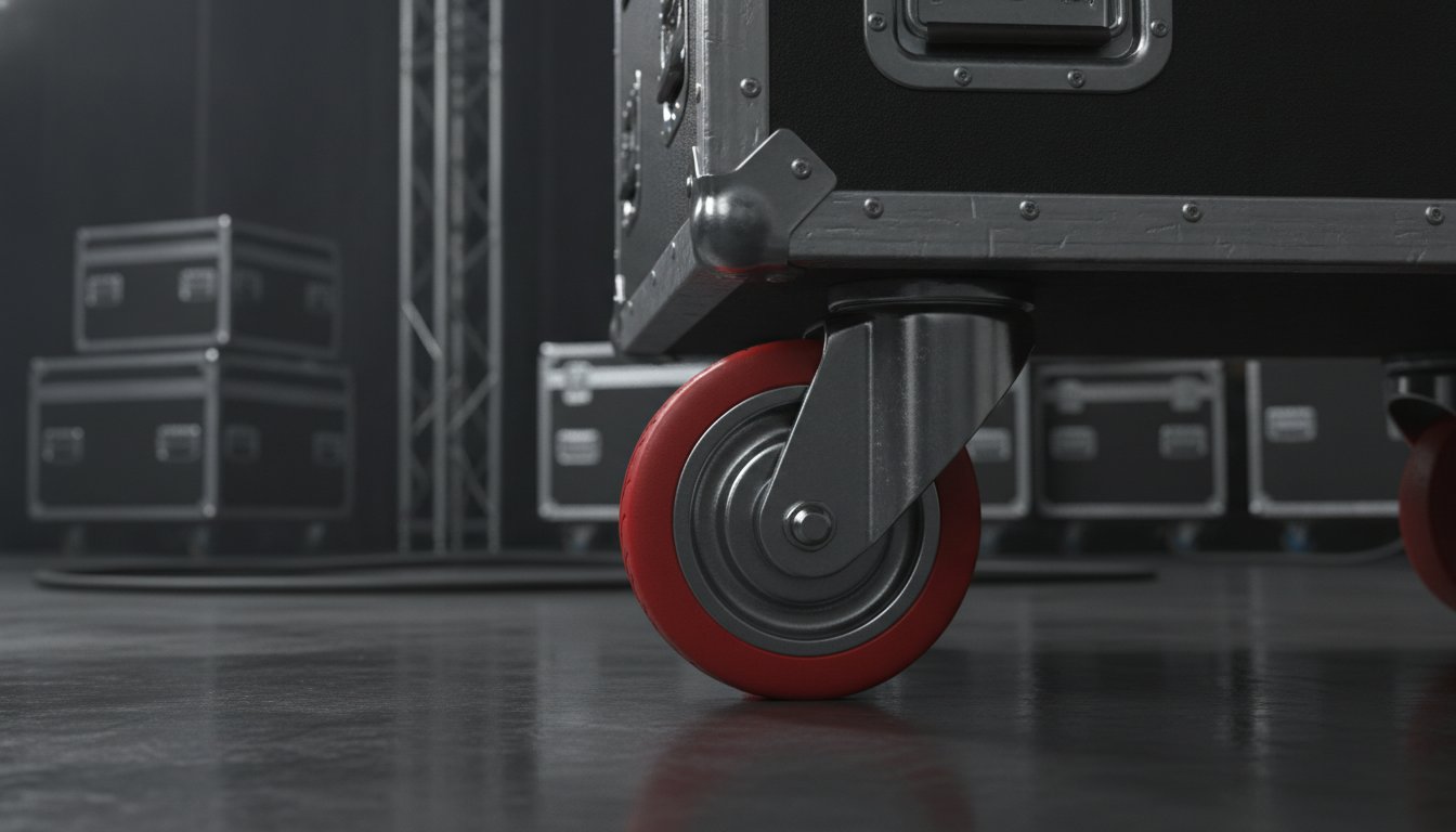 Engineering the Move: Best Wheels for Road Cases