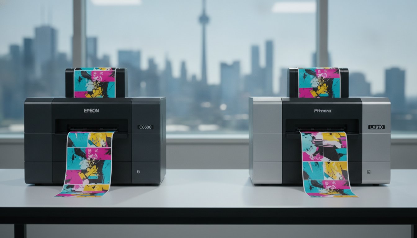 Epson C6500 vs. Primera LX910: Best Color Label Printer?