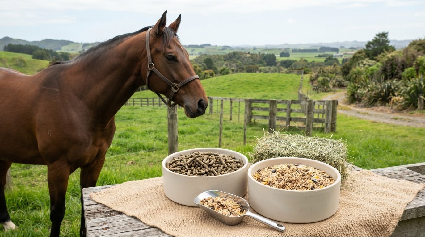 Equine Pellet Feed vs Sweet Feed: Which Suits Your Horse?