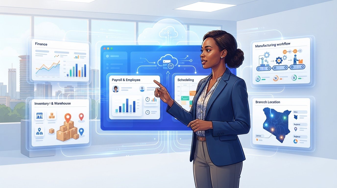 ERP Software for Kenyan Businesses: Systems, Modules and Cloud Options
