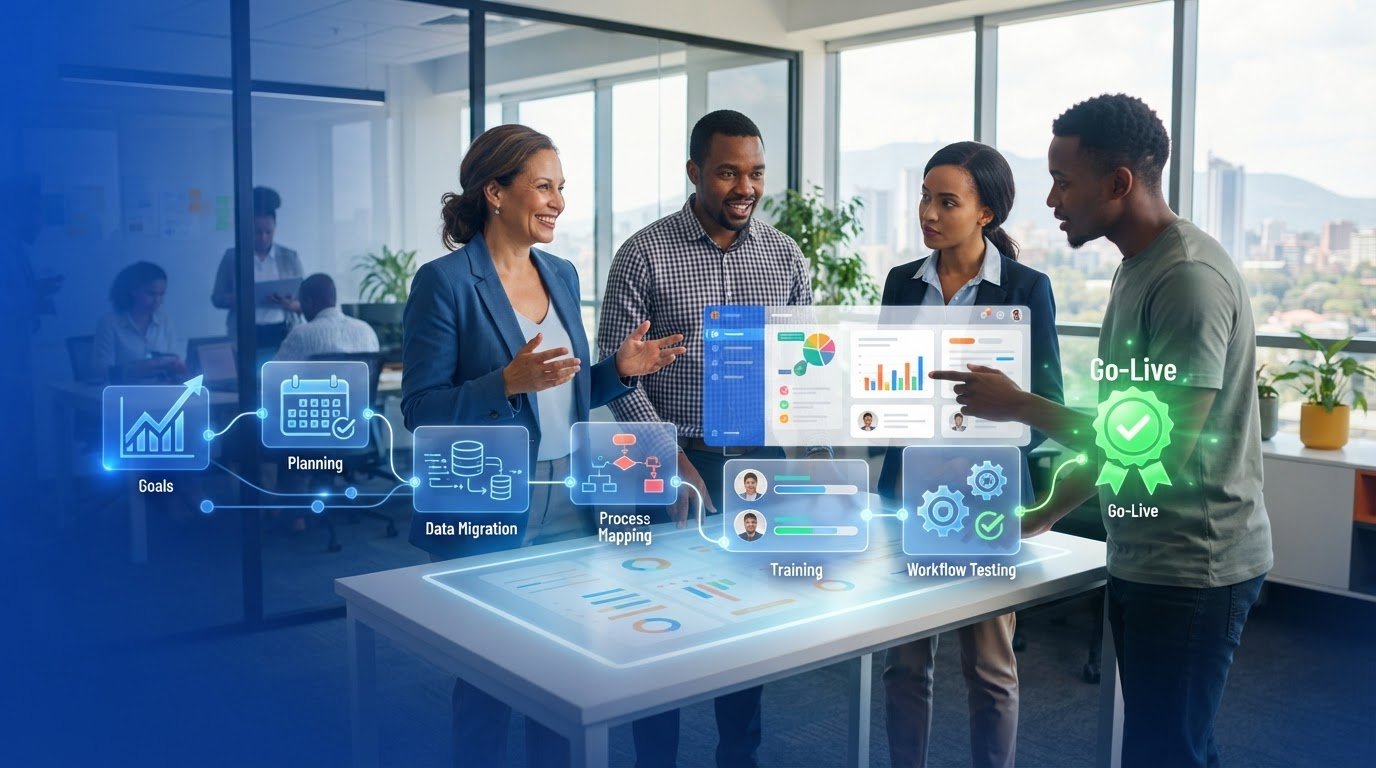 ERP System Implementation: From Business Goals to Go-Live