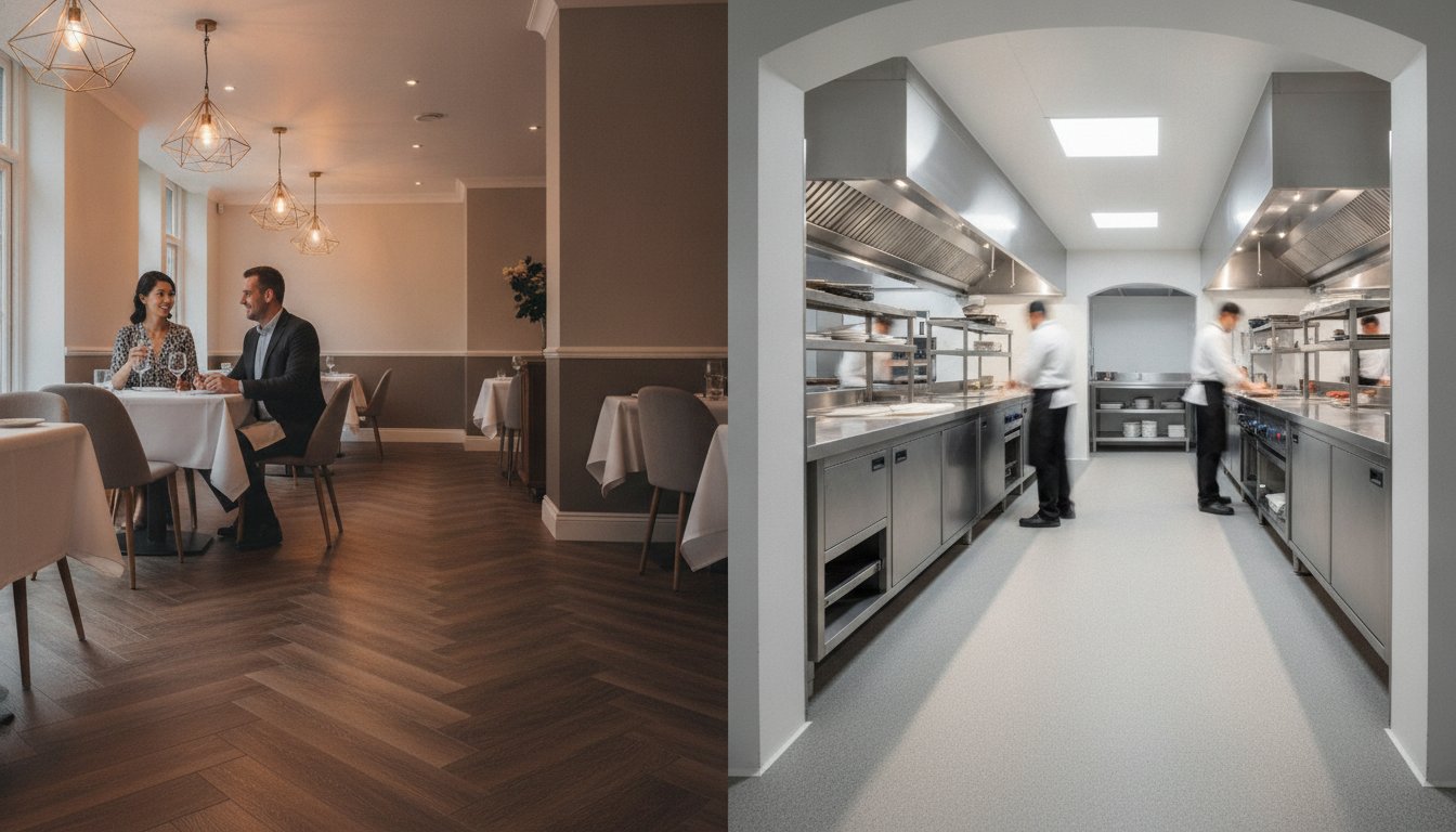 Essex Restaurant Flooring: Style, Safety & Durability