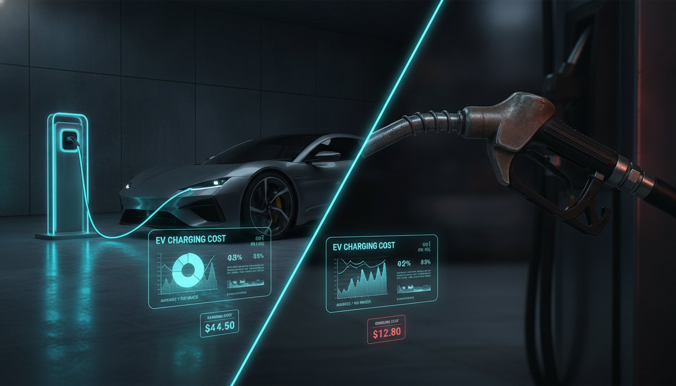 EV Charging Cost vs Gasoline Calculator: A Data-Driven Financial Analysis (2026)