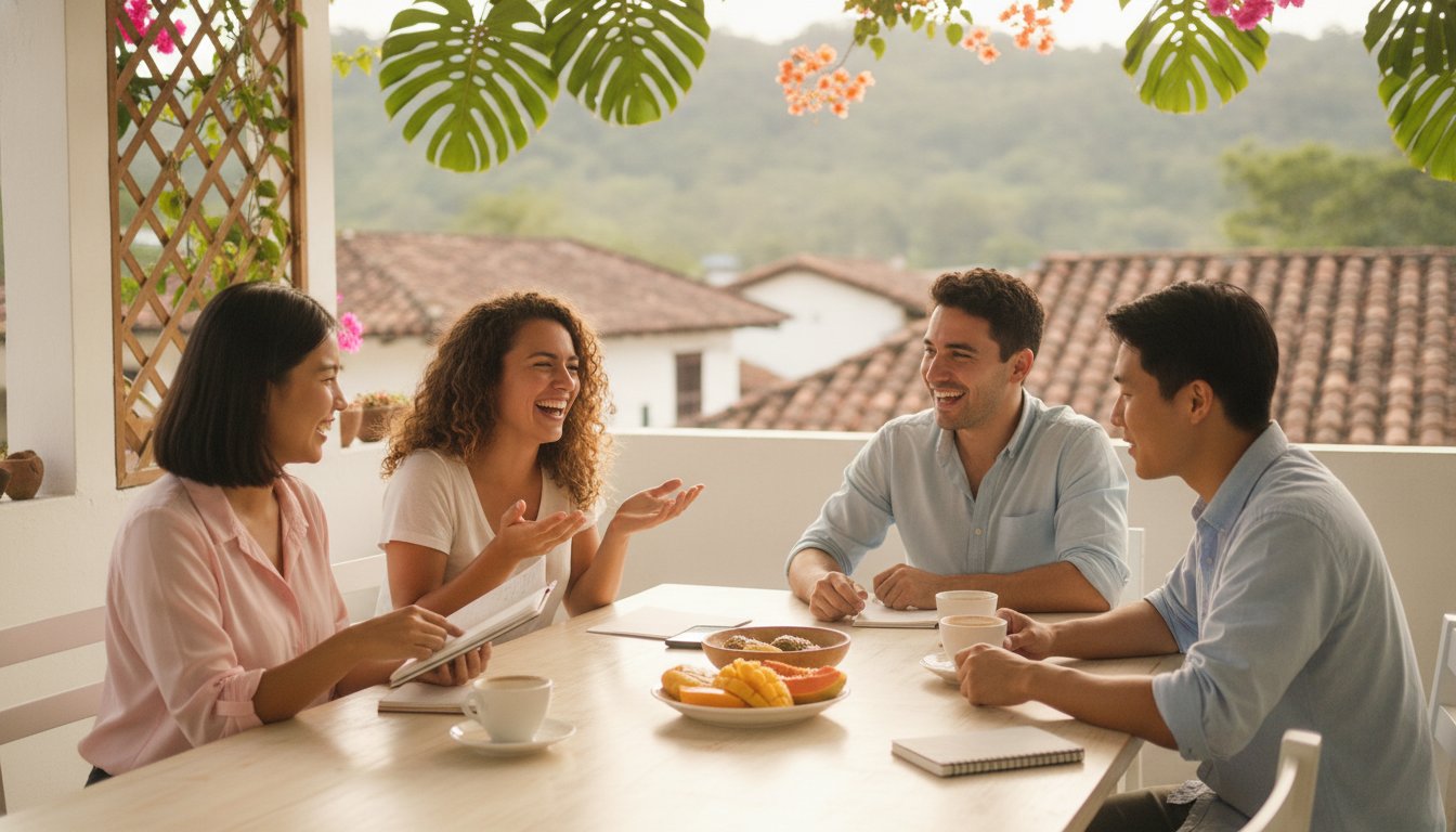 Eventos de intercambio de idiomas: Guía para conectar en Centroamérica este 2026
