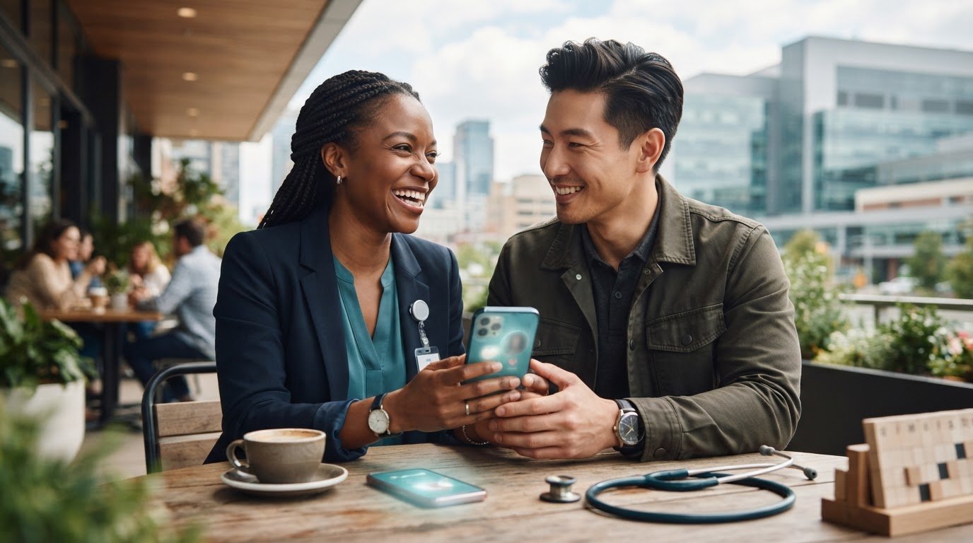 Exclusive dating platform for the medical community