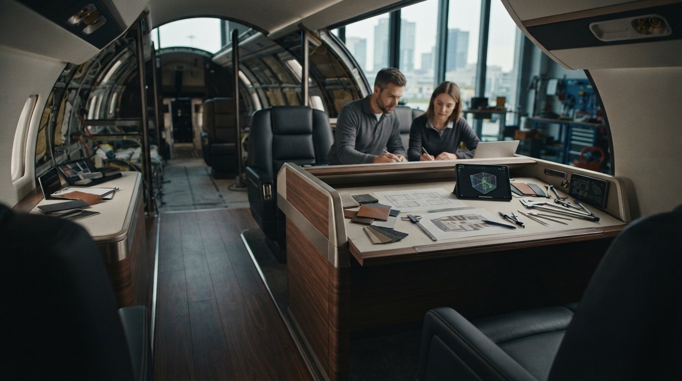 Executive Jet Interior Refit Coordination: The 2026 Guide