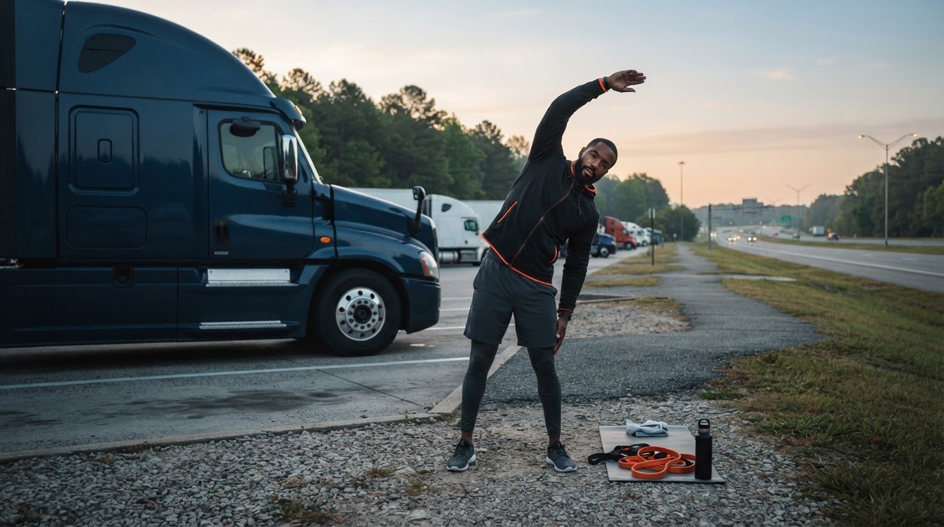 Exercises for Truck Drivers: Stay Fit on the Road
