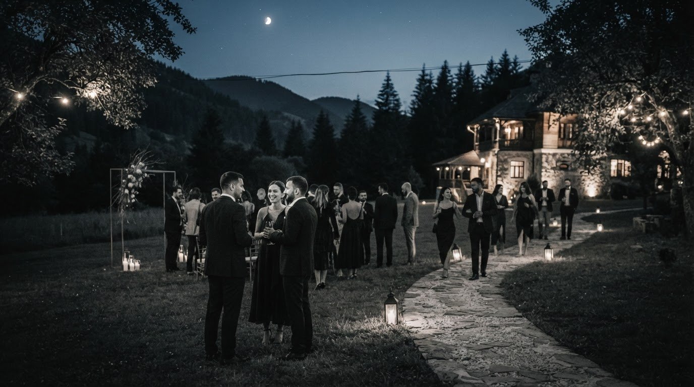 Experiențe memorabile pentru invitați, de la ceremonii în aer liber la un weekend prelungit