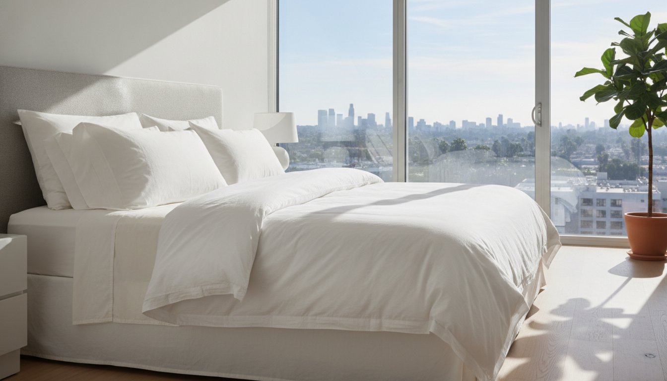 Expert Bedding & Comforter Cleaning in West Hollywood