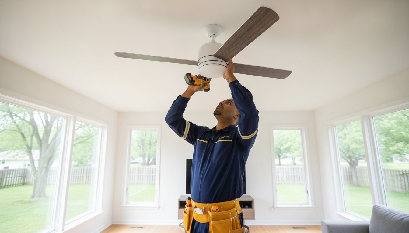Expert Ceiling Fan Installation in Aurora, IL