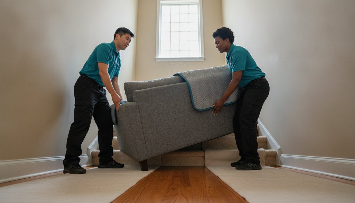 Expert Couch Moving Service Inside Your Manassas Park Home