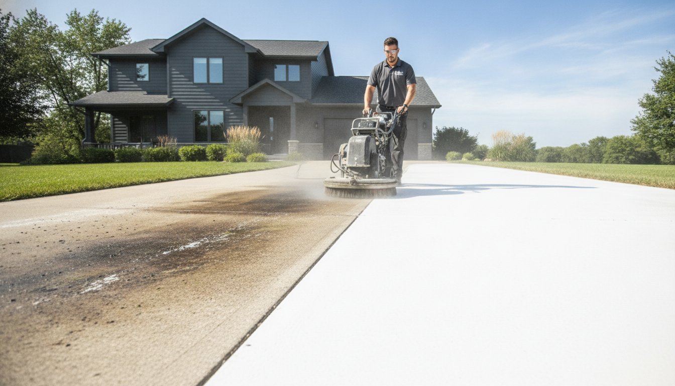 Expert Driveway Cleaning in Bellevue, NE: Restore Your Curb Appeal
