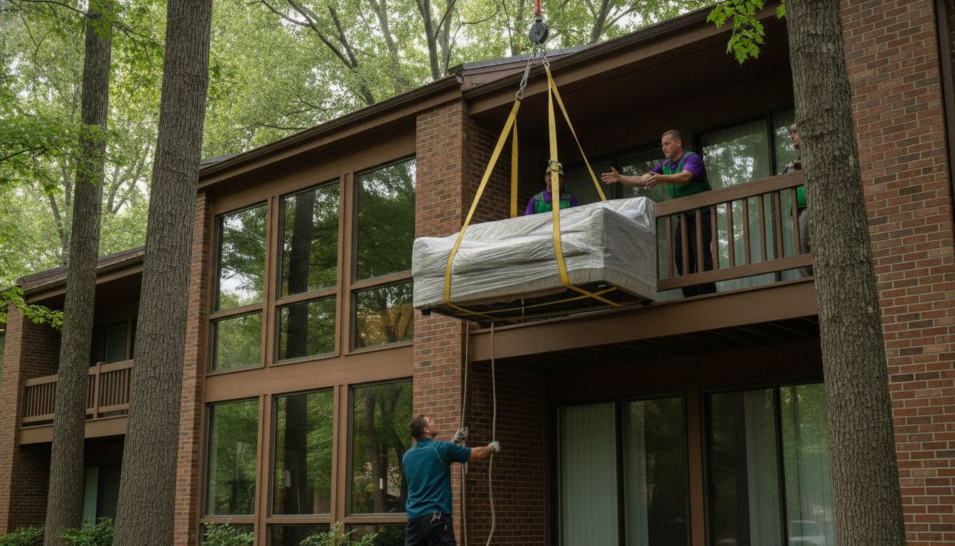Expert Furniture Hoisting and Labor in Reston, VA