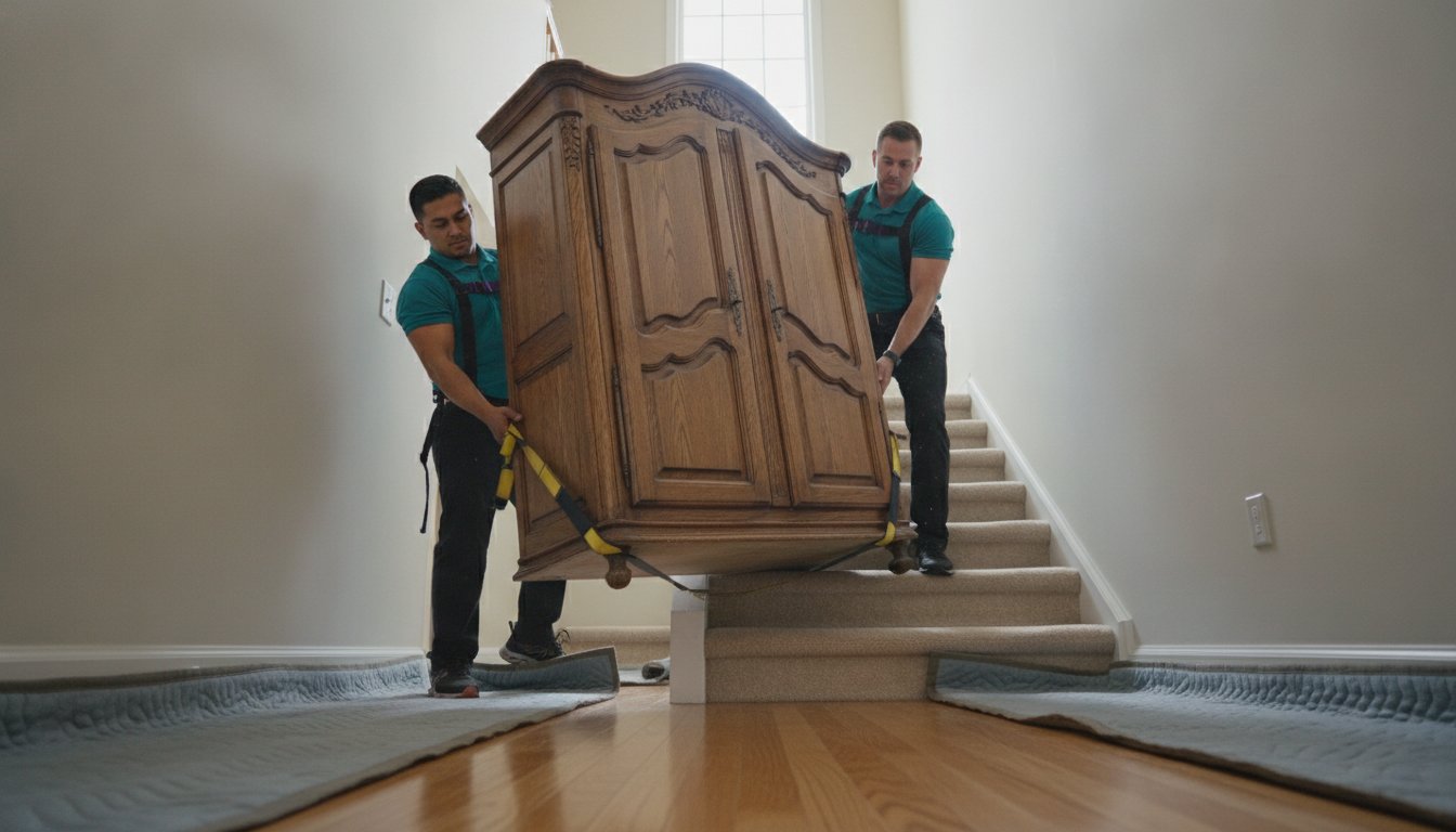 Expert Heavy Armoire Movers: Second Floor Manassas, VA