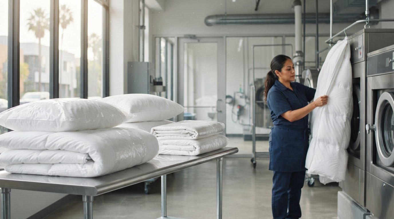 Expert Hypoallergenic Bedding Cleaning Laundry Service in Westwood