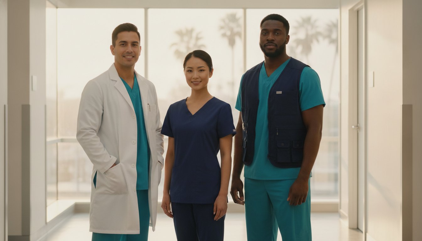 Expert Medical Uniform & Scrub Laundry in Los Angeles