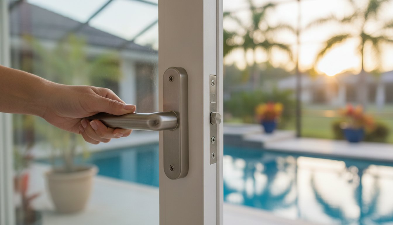 Expert Patio Door Handle and Lock Replacement in Naples: Securing Your Home’s Most Vulnerable Entry