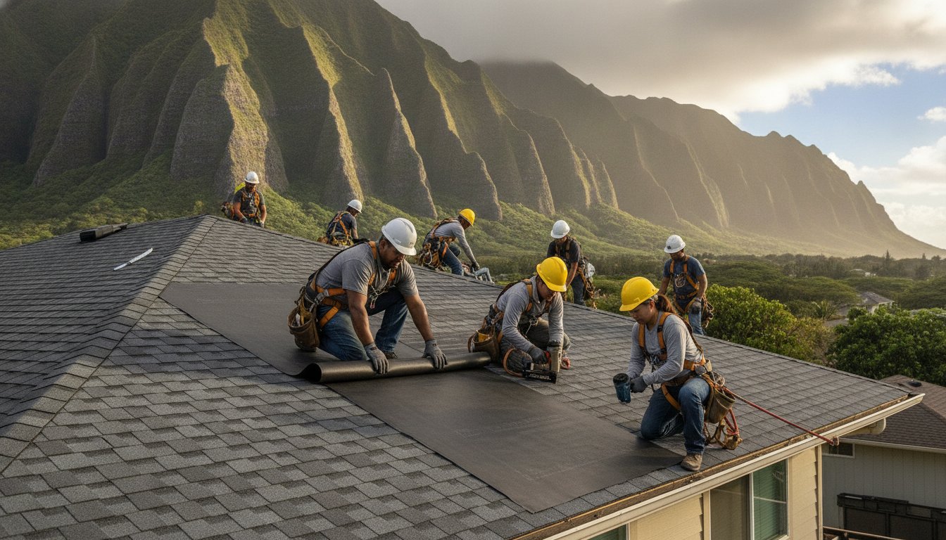 Expert Roof Replacement Kaneohe: A Case Study in Windward Protection