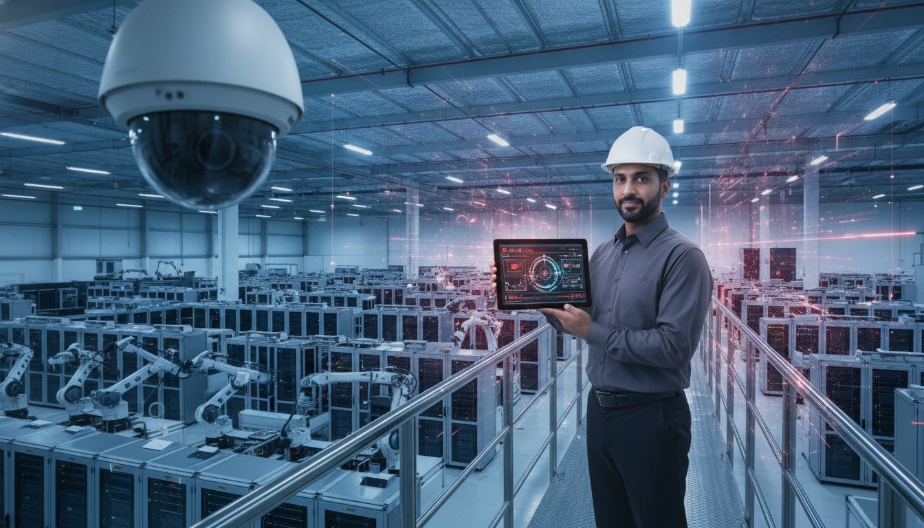 Expert Security Camera Installation in Musaffah: The 2026 Industrial Guide