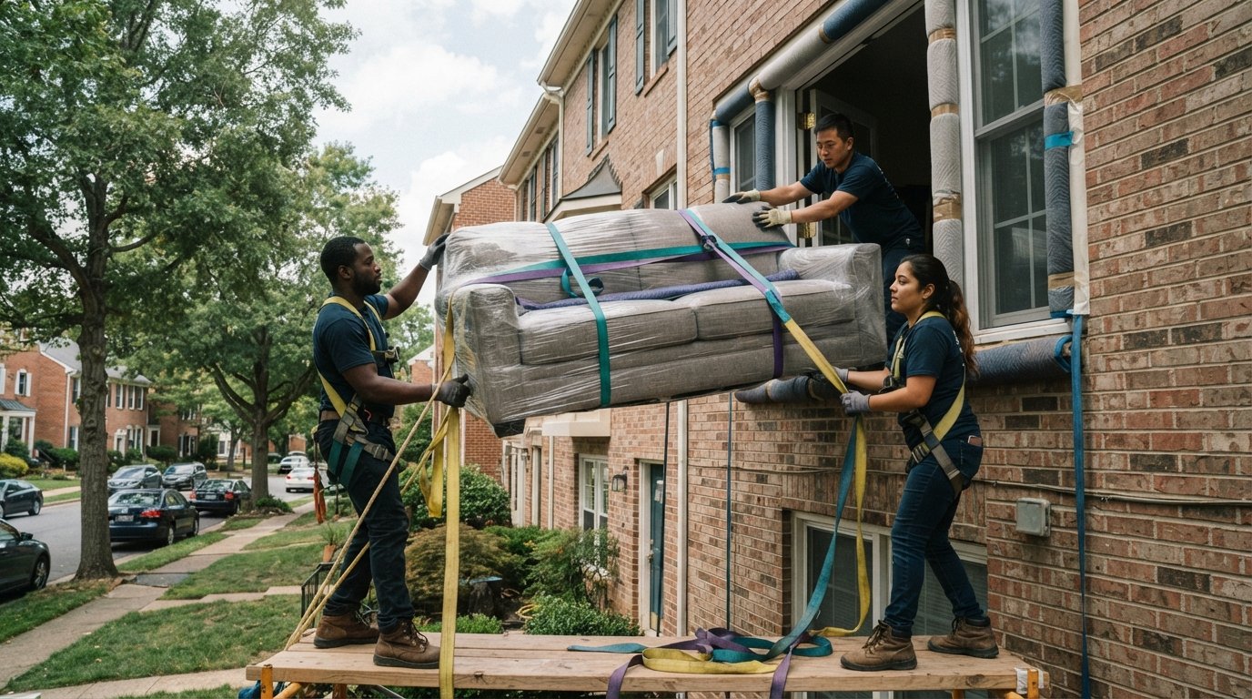 Expert Sofa Hoisting & Heavy Lifting in Manassas