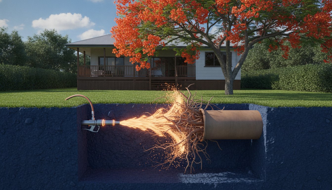 Expert Tree Root Removal from Drains in Rockhampton: The Complete Guide