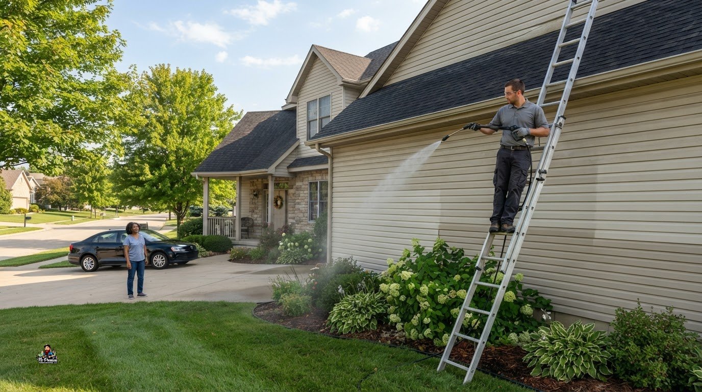 Exterior House Cleaning in Papillion: A Homeowner’s Guide