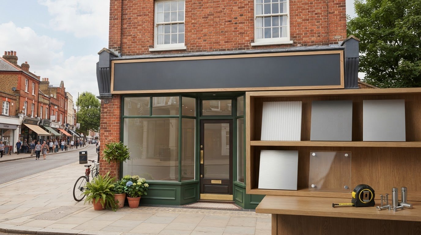 Exterior signage for businesses, including trade pricing options