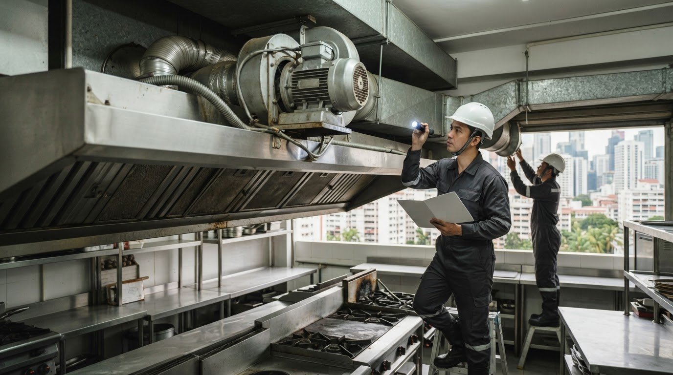 Failed an NEA Kitchen Inspection in Singapore? A Restaurant Exhaust Rectification Guide