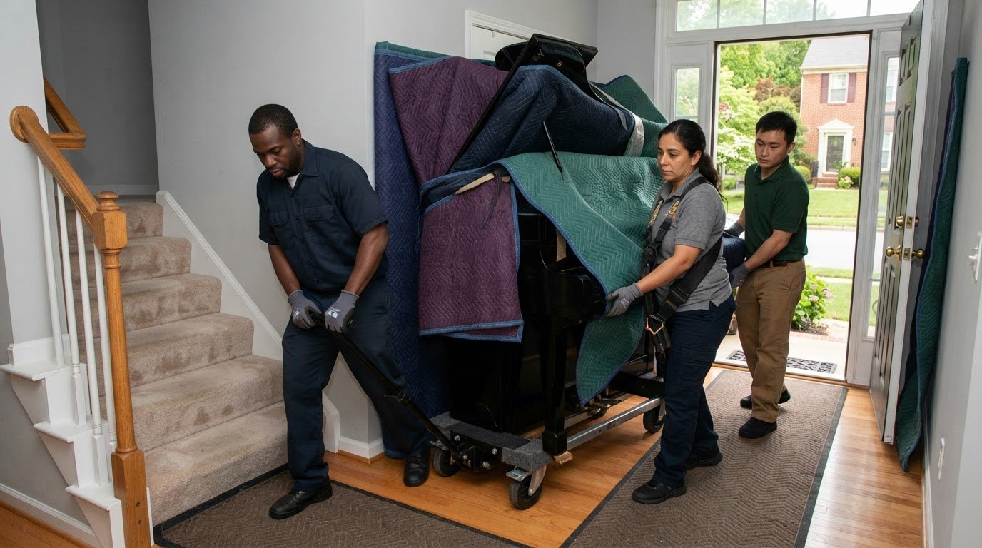 Fairfax Professional Piano Movers: Choose the Right Team for Your Move