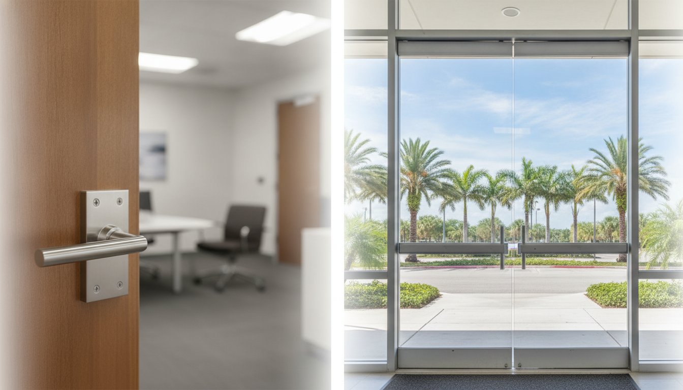 Falcon vs Von Duprin Commercial Locks: The 2026 Naples Business Guide