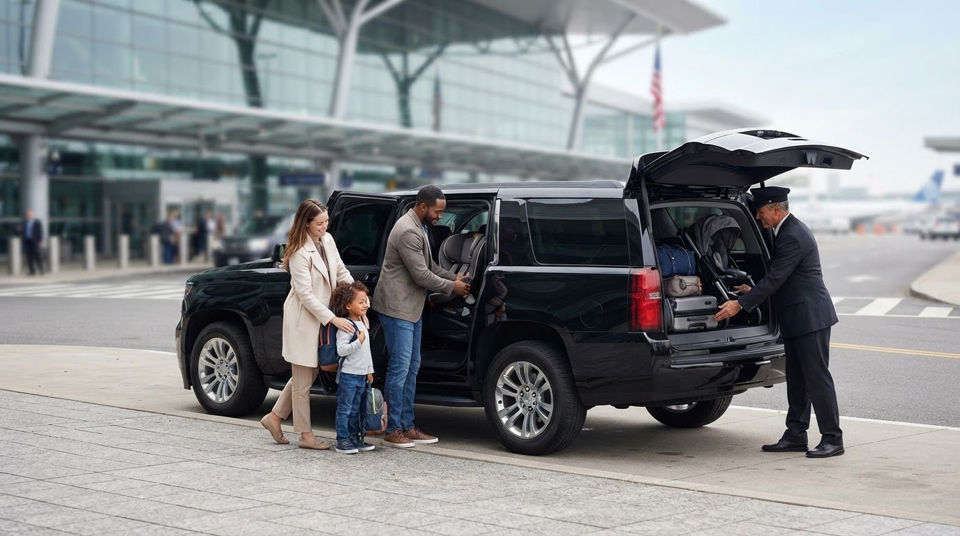 Family Airport Transfers with Car Seats: A Guide