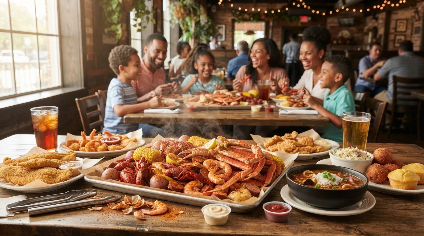 Family-Friendly Dinner Near Humble, TX: Cajun Favorites at The Catch