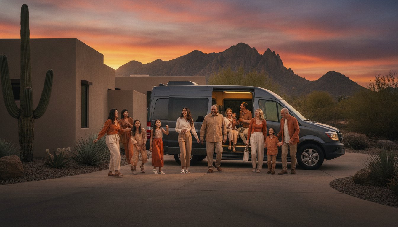 Family Reunion Transportation in Phoenix, AZ: Stress-Free Group Travel for 2026