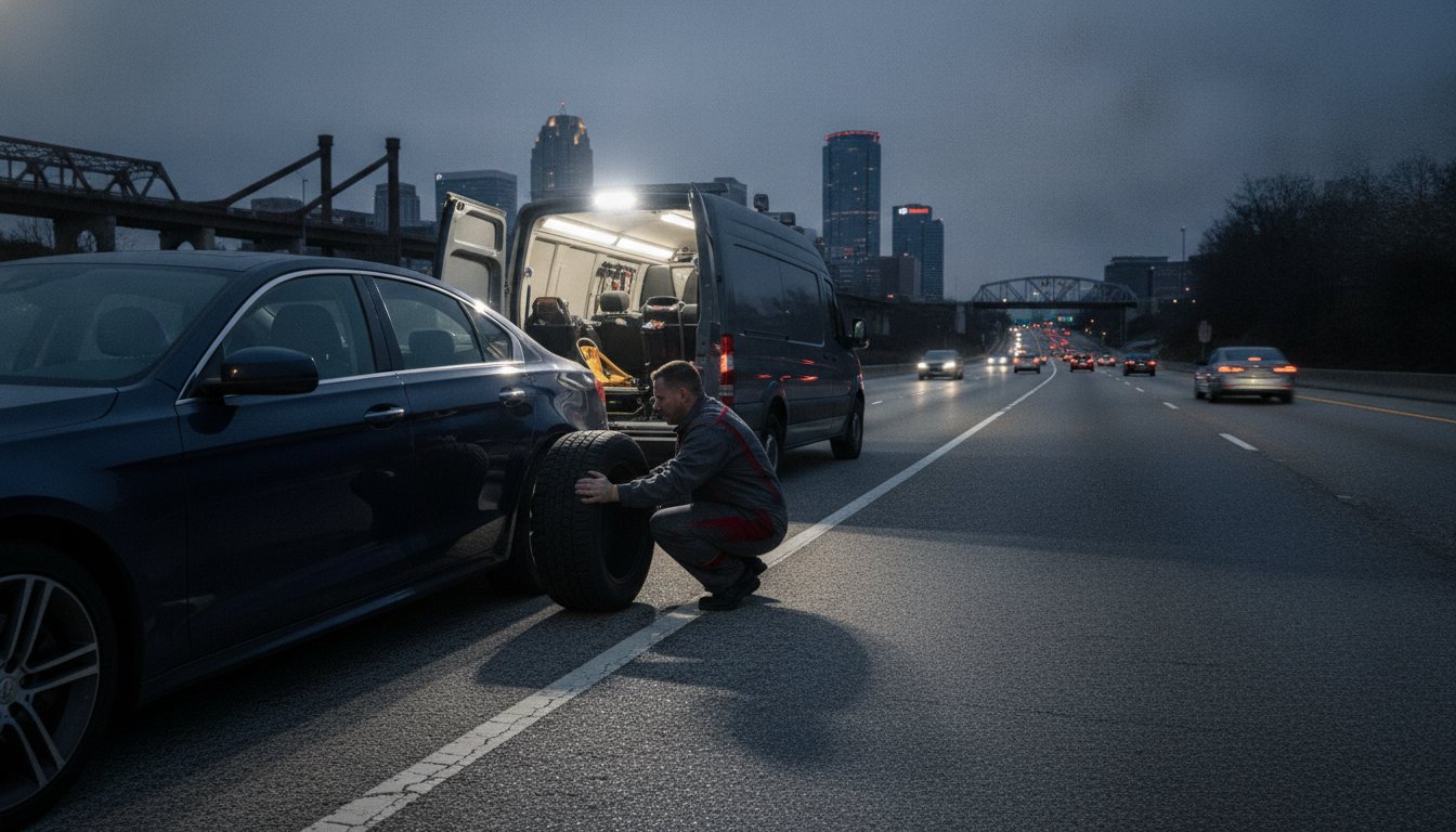 Fast Flat Tire Change in Bessemer: Mobile Roadside Assistance You Can Trust