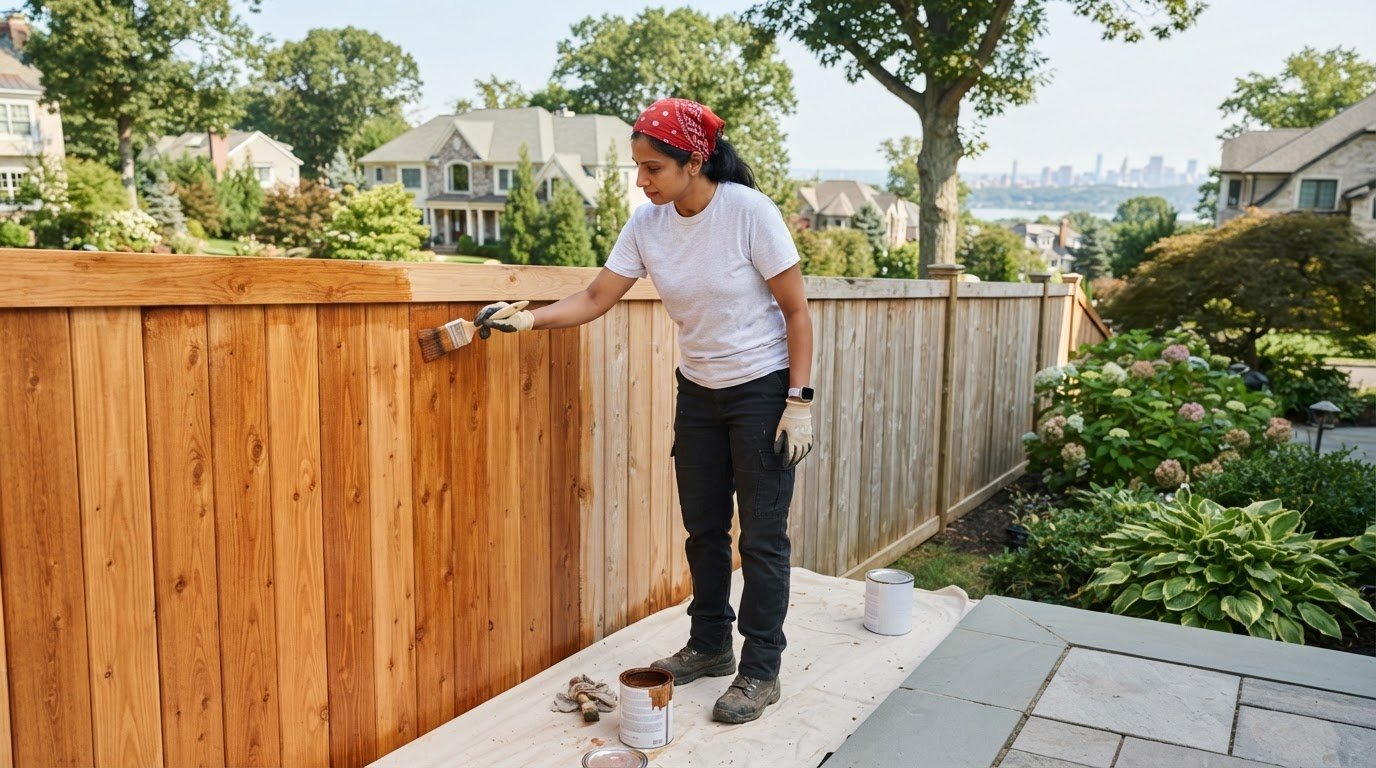 Fence Staining and Sealing for San Antonio Homes and Businesses