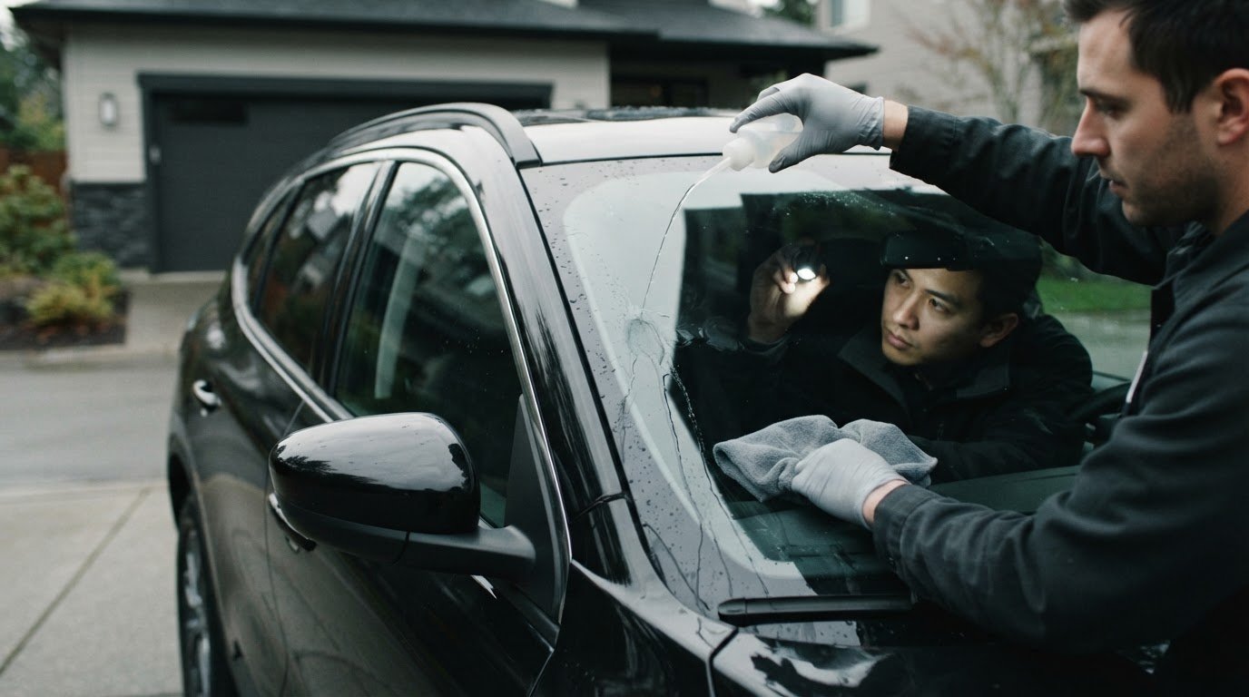 Finding a Leak in a Windshield Seal: A Safe Step-by-Step Guide