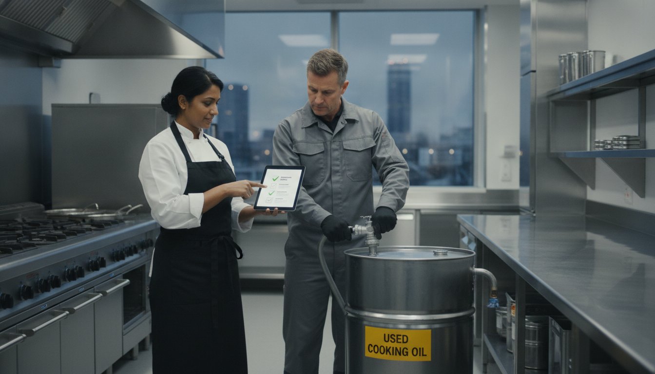 Fines for Improper Cooking Oil Disposal UK: A 2026 Compliance Guide