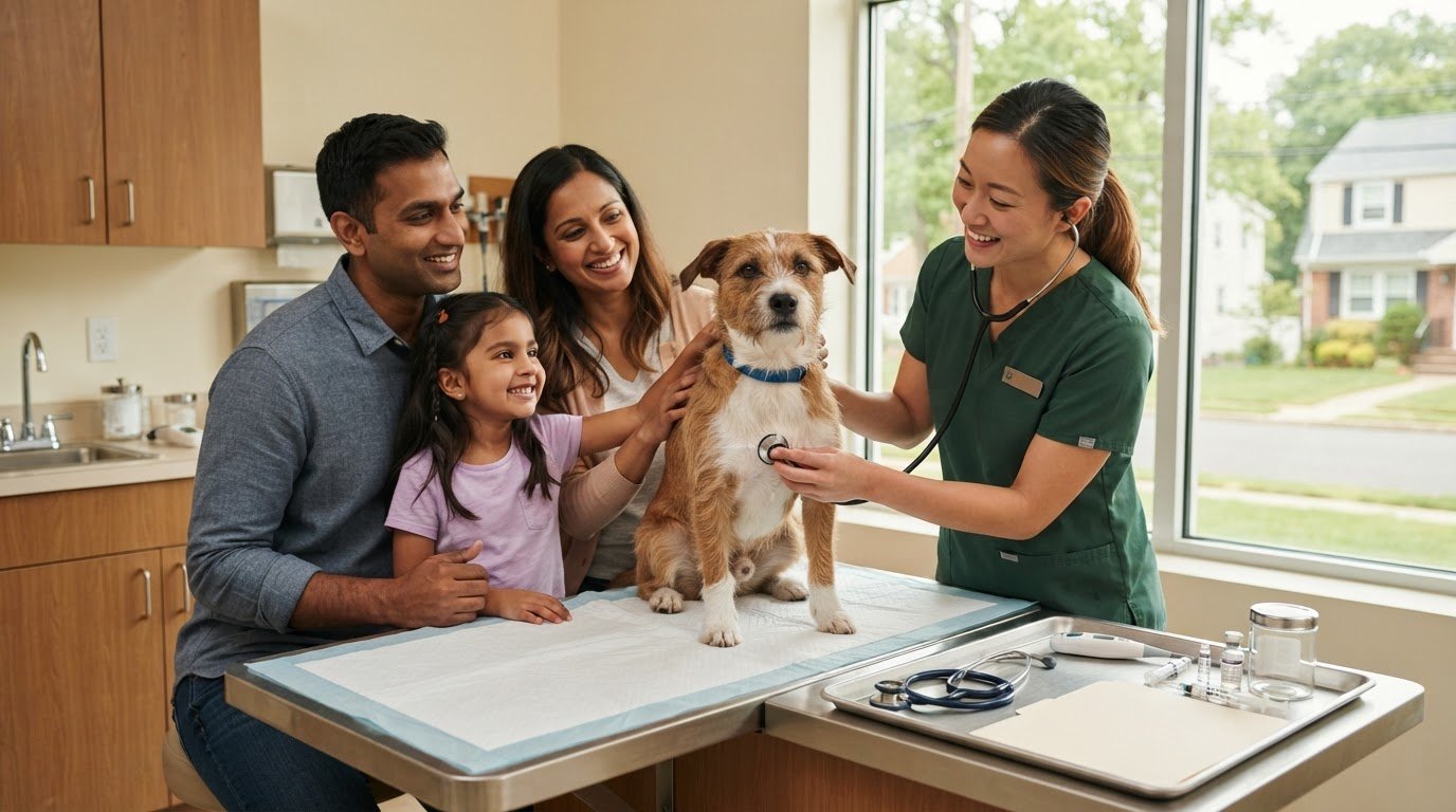 First Vet Visit Checklist for NJ Rescue Dogs