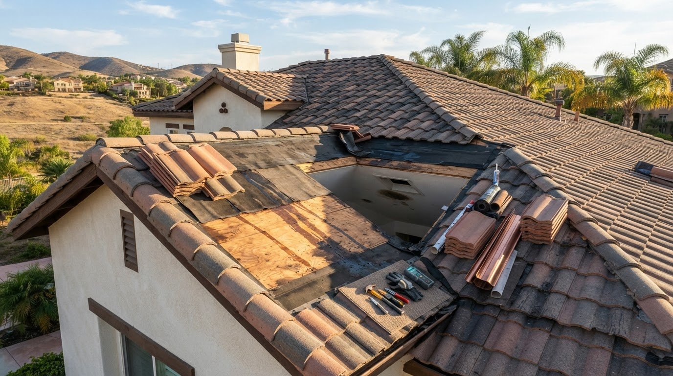 Fixing a Tile Roof Leak in Murrieta: Homeowner Guide