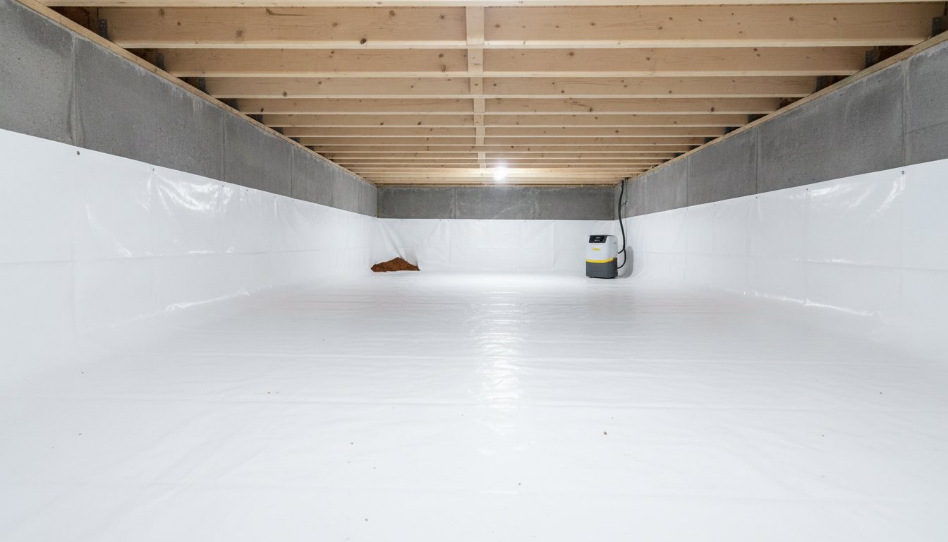 Fixing Crawlspace Moisture Problems in Charlotte Homes