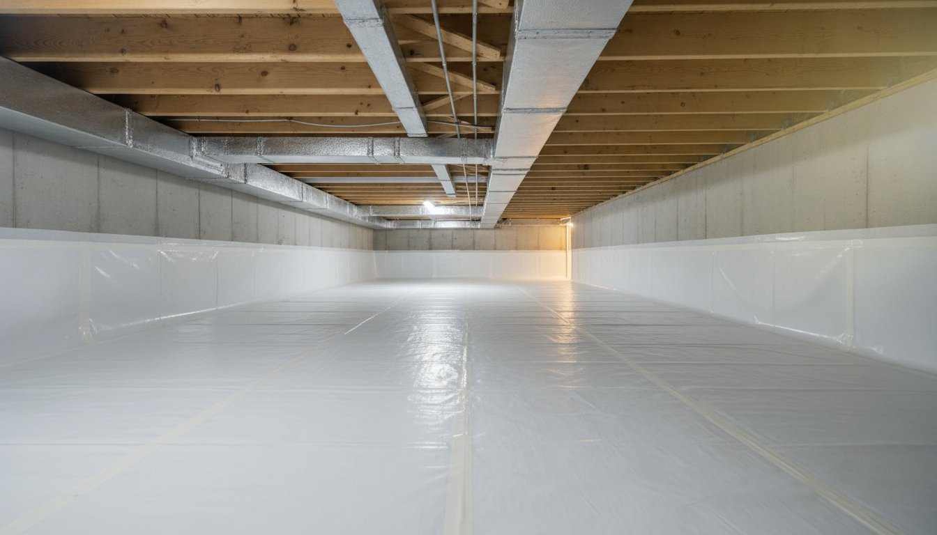 Fixing Crawlspace Moisture Problems in Charlotte Homes