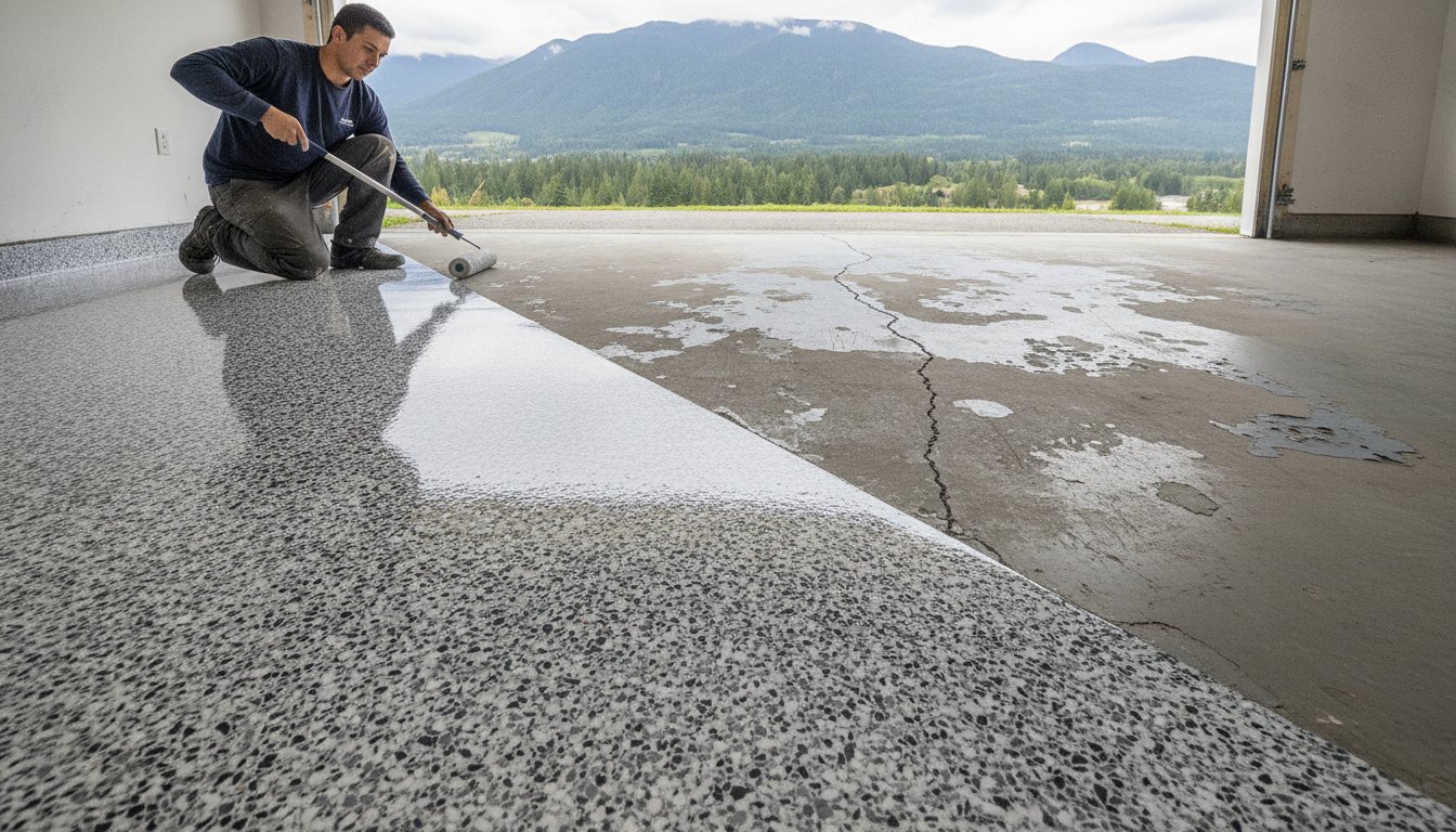 Fixing Peeling Garage Floors in Chilliwack: A Guide