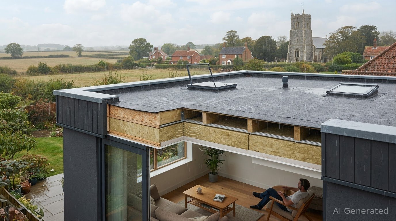 Flat Roof Insulation in Norfolk: A Practical Guide to Soundproofing