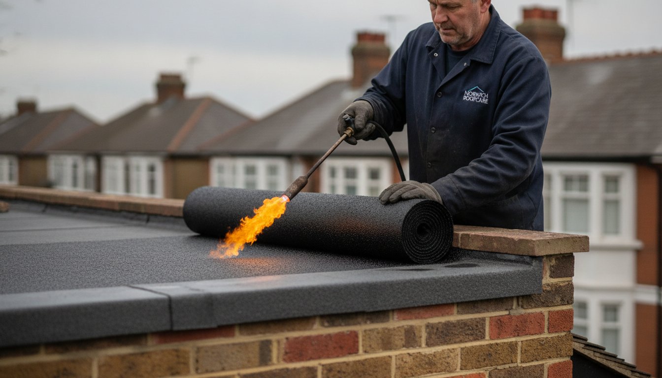 Flat Roof Specialist Norwich: Expert Repairs & Bitumen Felt Solutions
