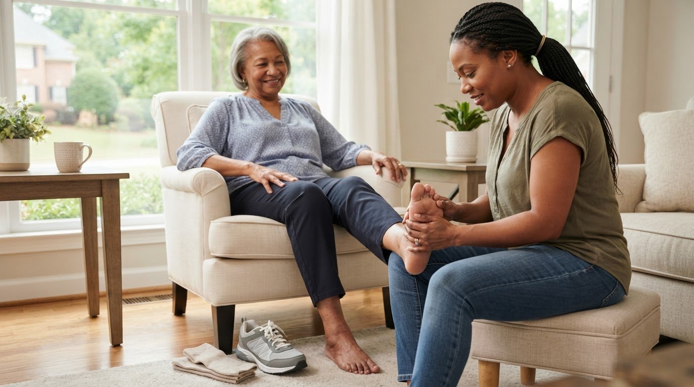Foot Care for Older Adults in Marietta and East Cobb
